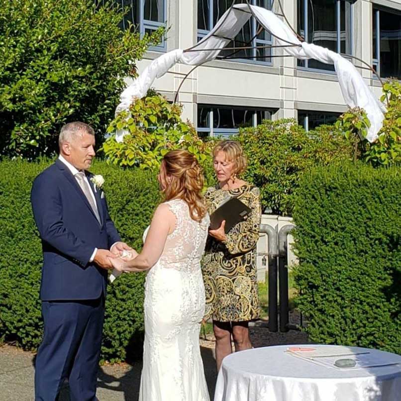 Ceremony at the Fairmont Waterfront